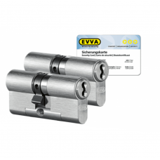 Set van 2 EVVA 4KS cilinders SKG*** 
