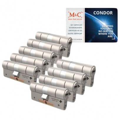 Set van 9 M&C Condor cilinders SKG***