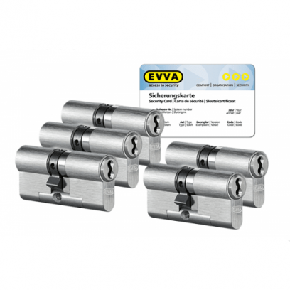 5x EVVA 4KS cilinder SKG***
