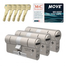 Set van 3 M&C Move cilinders SKG***