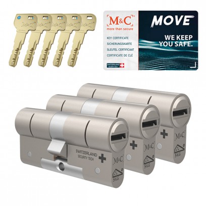 Set van 3 M&C Move cilinders SKG***