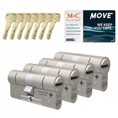 Set van 4 M&C Move cilinders SKG***