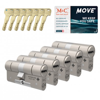 Set van 5 M&C Move cilinders SKG***