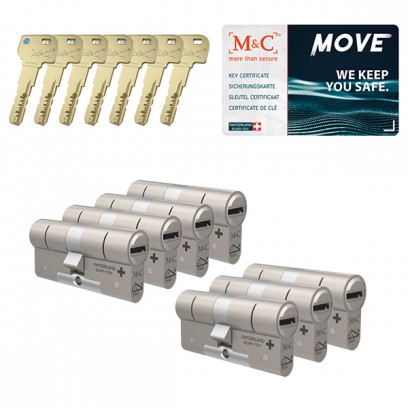 Set van 7 M&C Move cilinders SKG***